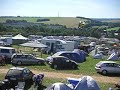 Rundumblick �ber Zeltplatz am Sachsenring
