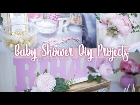 video-linktoworks-DIY BABY SHOWER IDEAS | AFFORDABLE DIYS FOR GIRL BABY...
