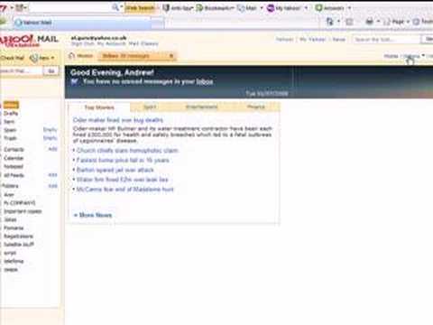 how to pop yahoo mail