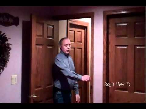how to determine door swing