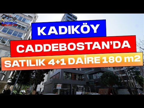 Kadıköy Caddebostan'da Satılık 4+1 Daire 180 m2
