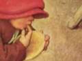 Pieter Bruegel particolari dal Pranzo Nuziale