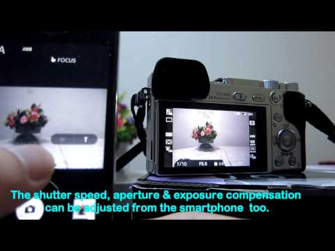 how to remote control a camera