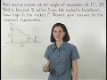 Watch Video on Trigonometry Word Problems - Geometry Help Watch Video on Trigonometry Word Problems - Geometry Help