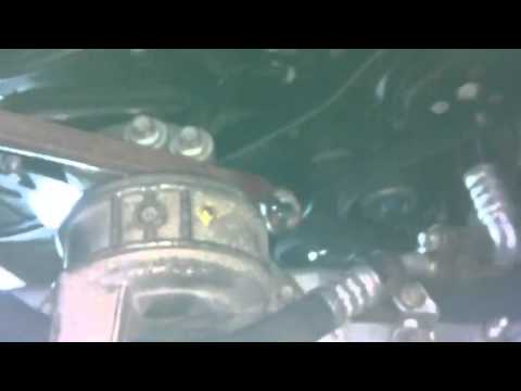 how to replace alternator belt vauxhall zafira