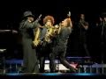 Clarence Clemons "Vs" Jake Clemons (sax in ...