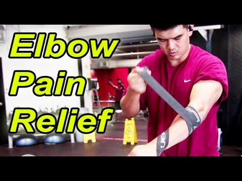 how to relieve elbow pain