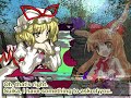 ????? scarlet weather rhapsody yukari's story mode in lunatic difficulty
1cc
no cards / spellcards / sc
no deaths / k.o.

part 1 - stage 1-3 [reimu, komachi, marisa] 
part 2 - stage 4-5 [iku, suika] *~~ now playing~~*
part 3 - stage final [tenshi]

english translations added in the video