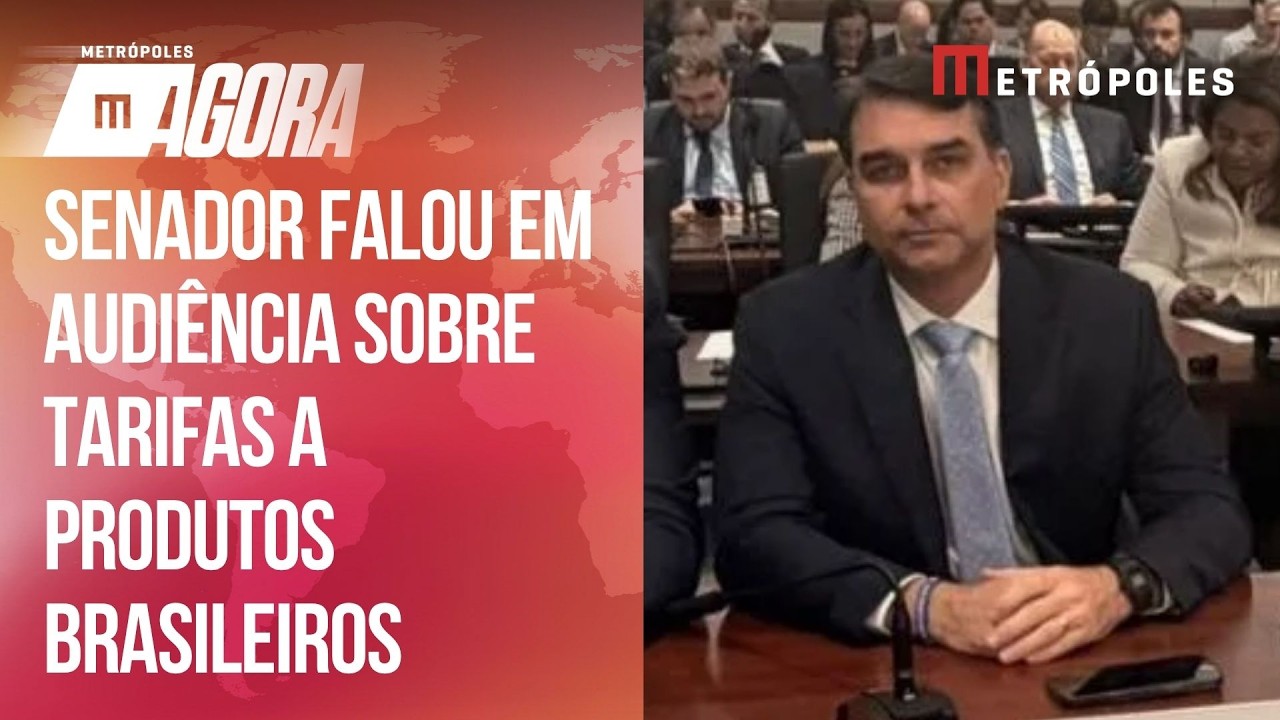 Governo publica nota repudiando participação de Flávio em audiência nos EUA