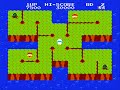 the gameplay of the sequel of dig dug, 