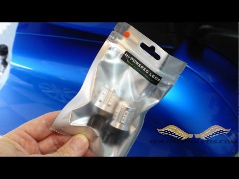 How to install LED brake/tail lights on a Honda GL1800 Goldwing