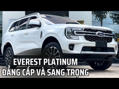 FORD EVEREST PLATINUM 2024 MÀU TRẮNG ĐẸP LỘNG LẪY VÀ NHỮNG PHỤ KIỆN CẦN THAM KHẢO