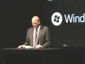 Samsung Armani onthulling Steve Ballmer