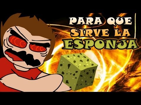 Minecraft | Para que sirve la ESPONJA en MINECRAFT