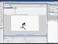 flash 8 running animation recorded with camtasia