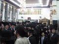 last night in mea sheorim breslov shul the finishing of lekote halochos once in five years