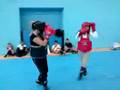 champion-london beginner girl fight