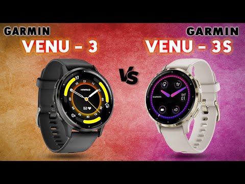 Garmin Venu 3 vs Garmin Venu 3S || Deep Comparison Animated || Watch For You
