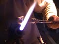 Glass Blowing make a  glass tobacco pipe (part 2)..enjoy