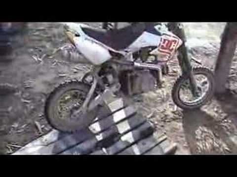 pit bike burnout king