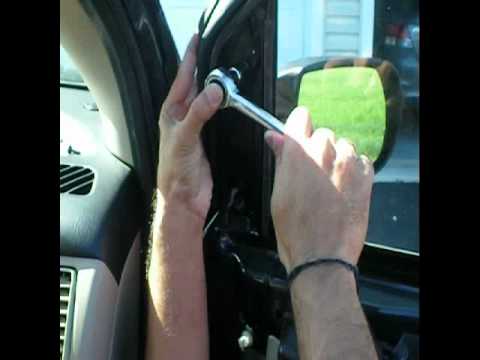 How to Replace the Passenger Side Mirror on a Mazda MPV.swf