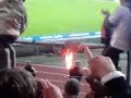 brennender bayern schal!! fcn 3 - fcb 0