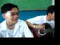 d' guitarist and d' songer!!! ehehe...