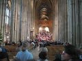 Choir singing