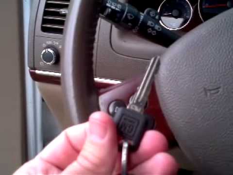 How to program a transponder key GM Chevy Buick Saturn Oldsmobile Pontiac Van