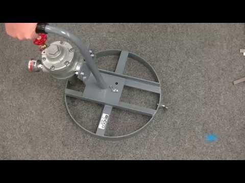 Video Thumnbnail for 5 Gallon MAM-Q 1 1/2 HP Air Powered Pail Quic Mixers 