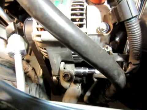 how to remove alternator belt