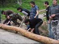 pingada del mayo en rabanera del pinar 2007