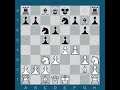 A Chess Combination in a Closed Sicilian Game