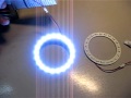 (uploaded by myrhyrn)&nbsp;T10 21-LED White Light Car Angel Eye (70mm Diamete