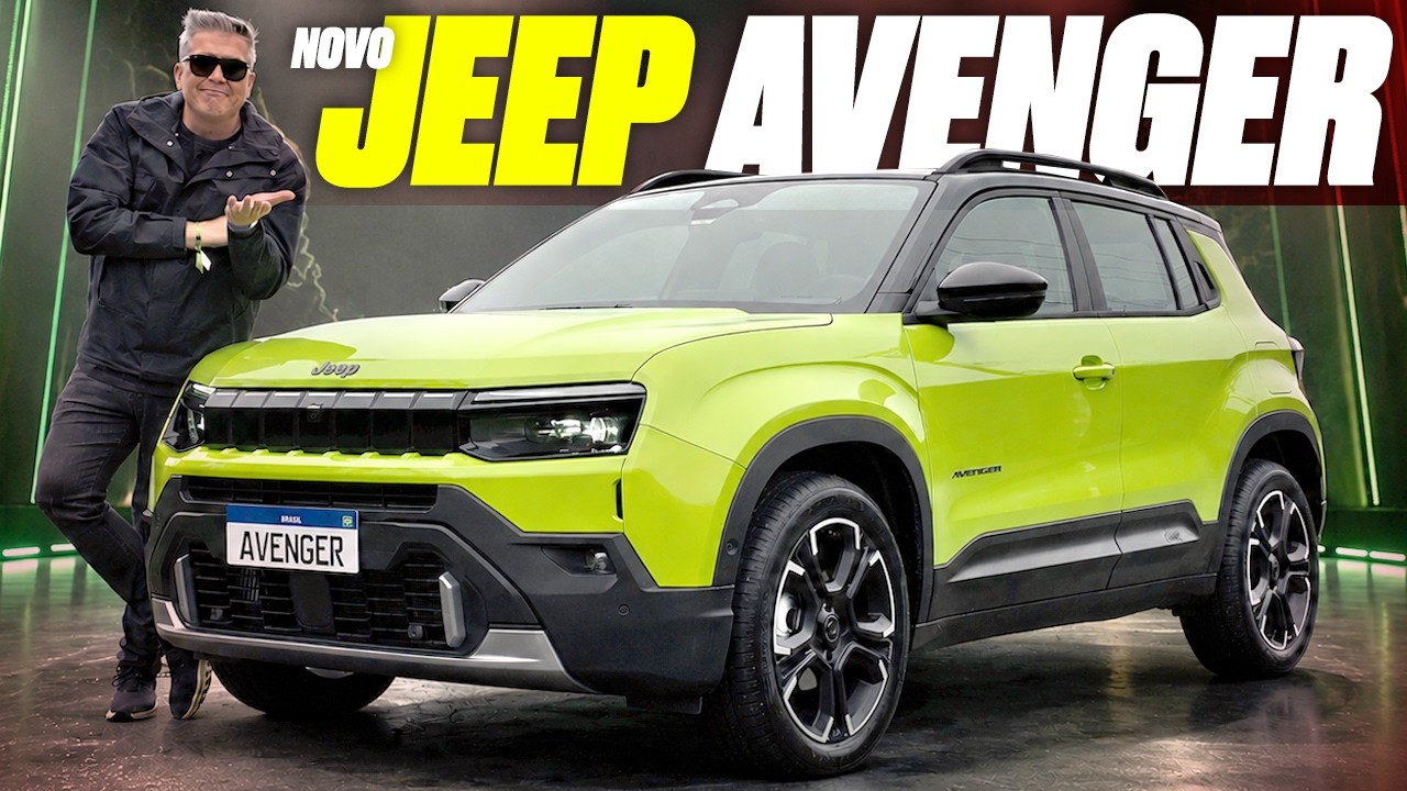 Novo Jeep Avenger 2027 - POR R$ 114.990? TEM TETO SOLAR? É HÍBRIDO? QUAIS VERSÕES? SAIBA TUDO!