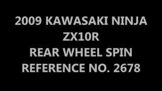 Moto Warriors   Rear Wheel   09 Kawasaki Ninja 100