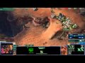 StarCraft 2 - 074 Zpux vs TheLittleOne on ZvT Blistering Sands Part 1