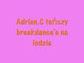 Borsuk na lodzie