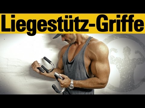 Home-Equipment: Liegestützgriffe - bringen sie was?