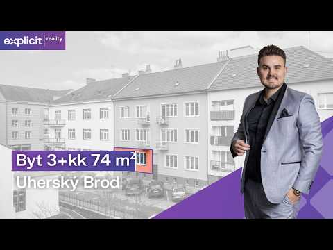 Video Prodej bytu v centru 3+kk 74 m², Uherský Brod, okres Uherské Hradiště