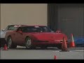 Corvette on road course Corvette on road course