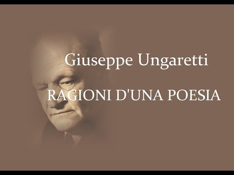 Giuseppe Ungaretti Ragioni D Una Poesia Letture Lecturas