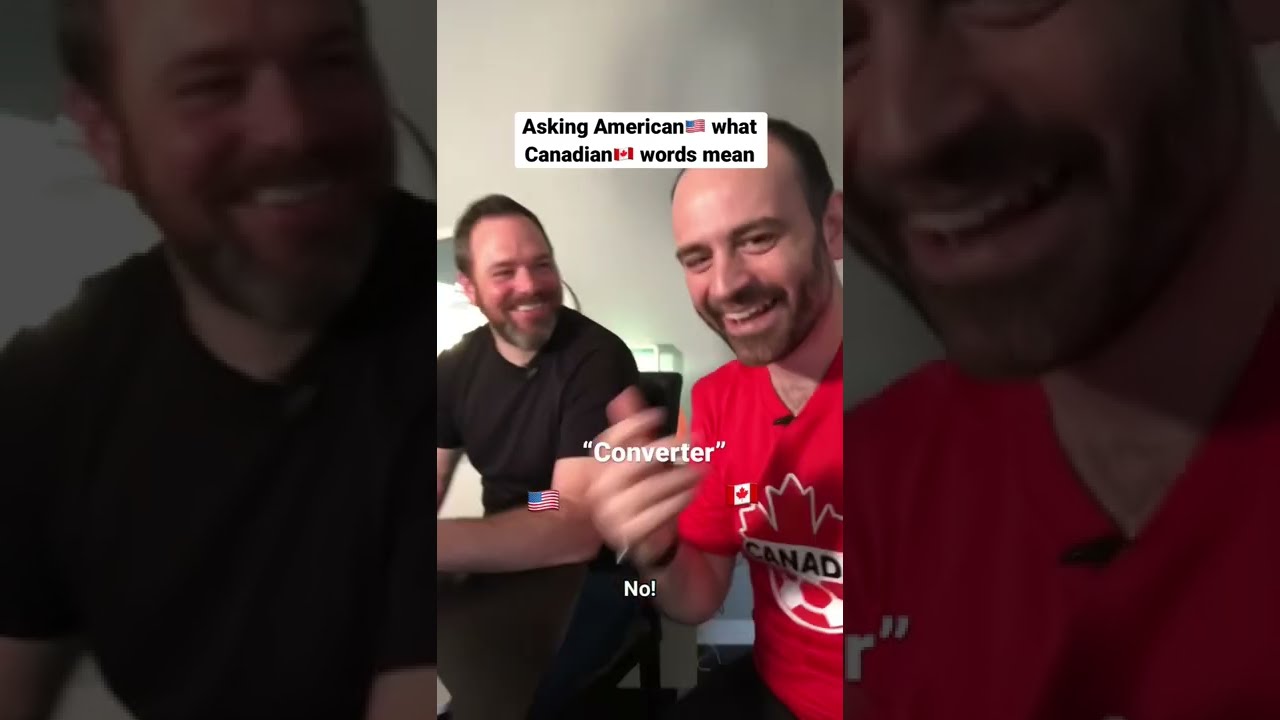 Asking American what Canadian words mean #Shorts