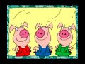 los tres cochinitos en navidad