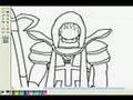 Runescape Drawing - Robes of Zamorak