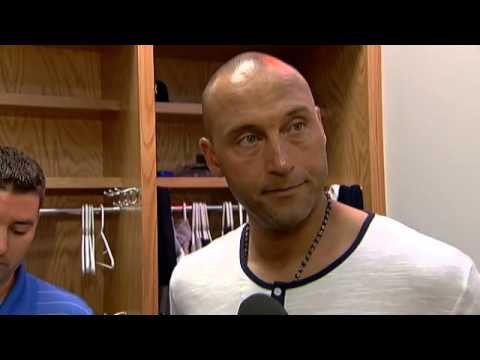 Video: Derek Jeter discusses the 3,420th hit of his MLB career with the New York Yankees