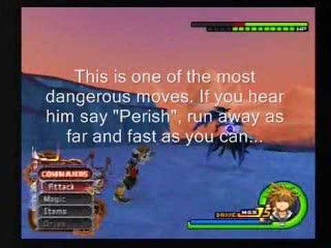 how to beat sephiroth in kingdom hearts 2