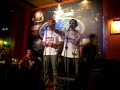 Juego de la palabra por Luismi y Pedro Llamas (en Albacete)