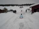 Leslie on the Snow Circle