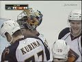 Funny moment in a game between the Atlanta Thrashers and Philadelphia Flyers on Thursday, January 28th, 2010 at the Wachovia Center in Philadelphia, Pennsylvania.